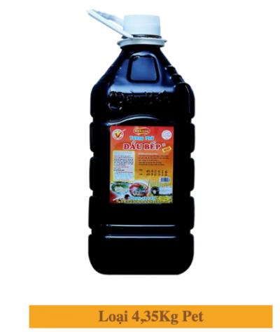 Giá sỉ Tương Đen Đầu Bếp (PET)	4.35kg -Thùng 4 Can