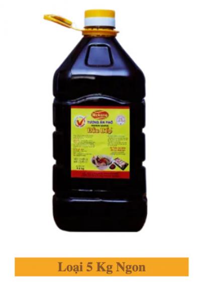 Giá sỉ Tương Đen Mekong Ngon (PET)	5kg- Thùng 4 Can